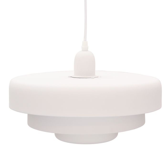 Suspension blanche moderne, Meredith