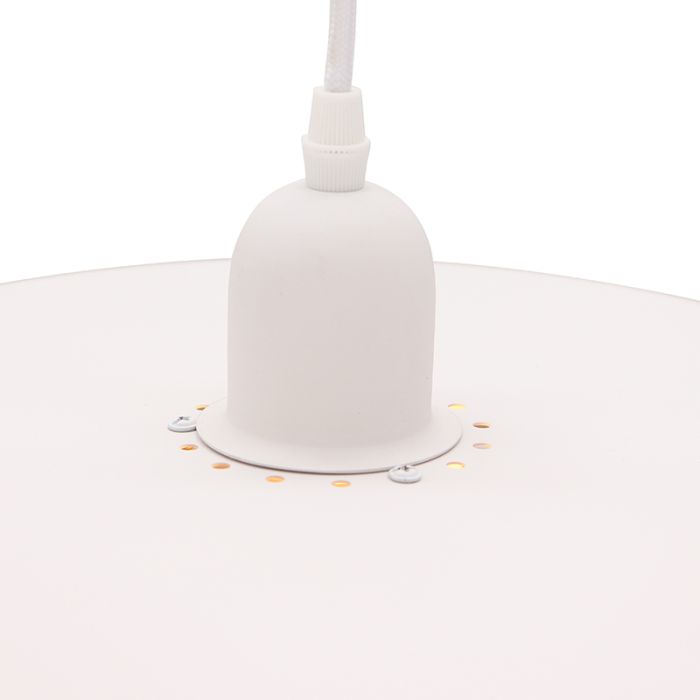Suspension blanche moderne, Meredith