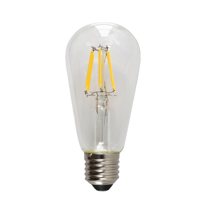 Olucia ampoule LED Edison E27 gradable Deco, P45, 4W, 2700K