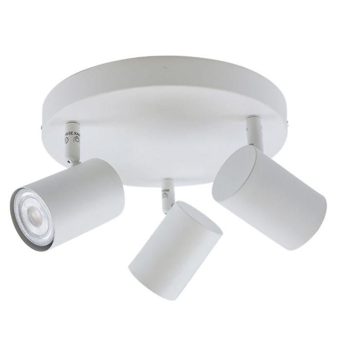Spot plafond blanc moderne, Elena