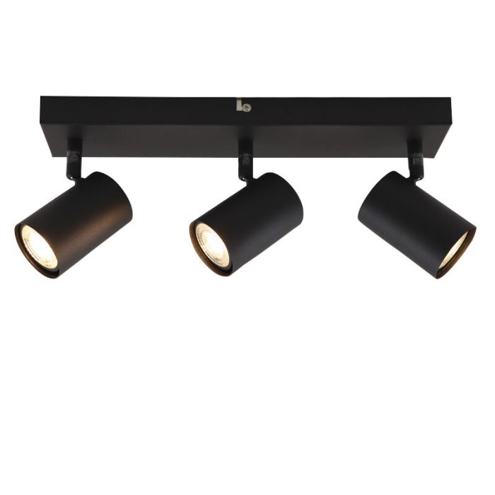 Spot plafond noir moderne, Elena