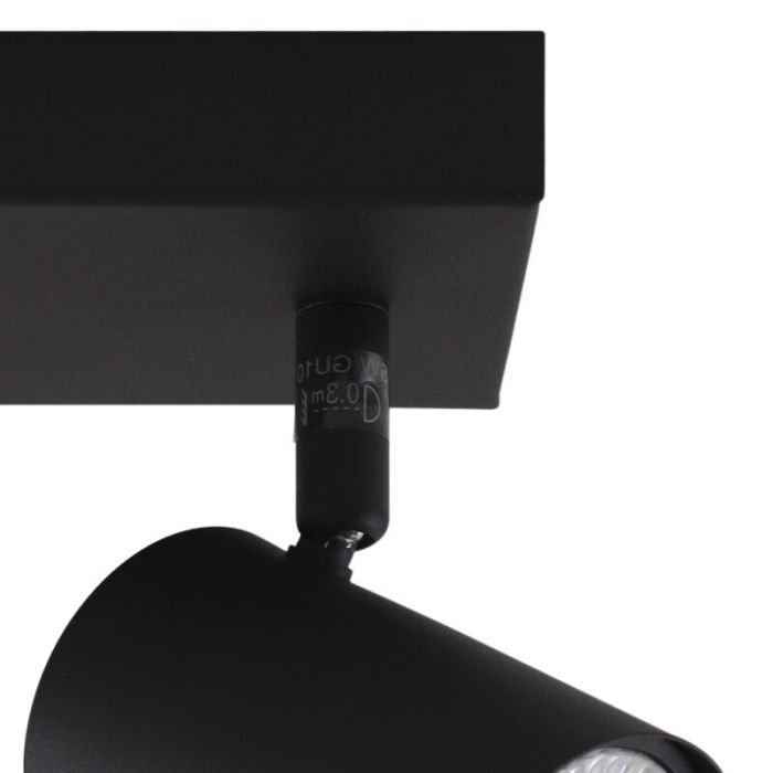 Spot plafond noir moderne, Elena