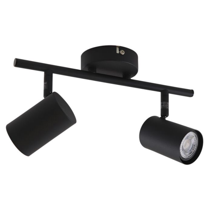 Spot plafond noir moderne, Elena