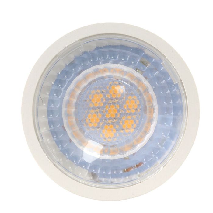 Olucia ampoule LED GU10 gradable Antonie, 5W, dim to warm