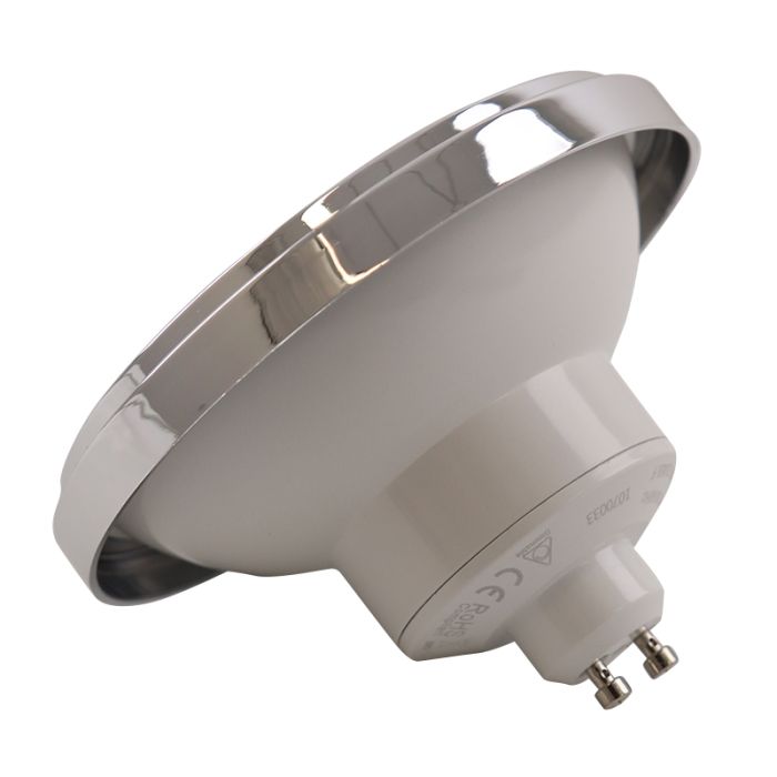 Olucia ampoule LED GU10 (AR111) gradable Clint, 6W, 4000K