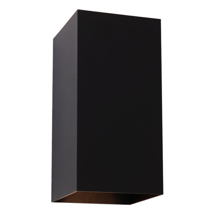 Applique up and down noire moderne, Dion, IP65