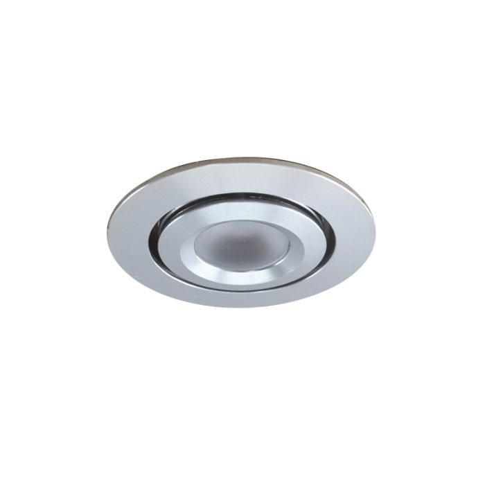 Rona spot encastré veranda orientable, IP44, gradable, chromé