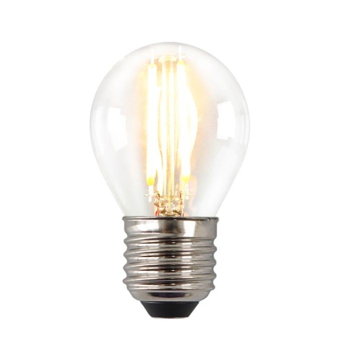 Olucia ampoule LED connectée E27 Melchis, P45, 5W, dim to warm