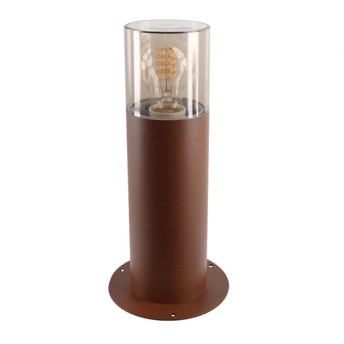 Luminaire extérieur couleur rouille moderne, Sanel, IP44