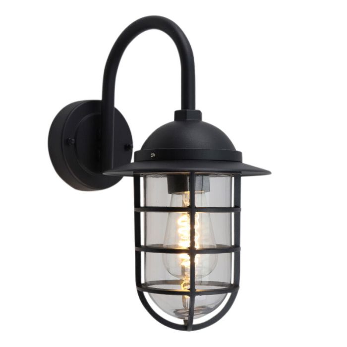 Luminaire extérieur noir classique, Havana, IP54
