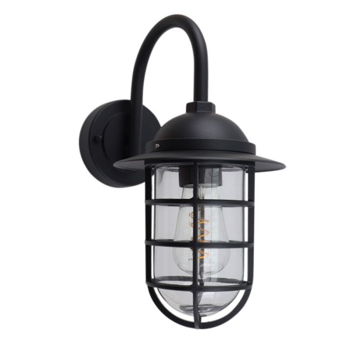 Luminaire extérieur noir classique, Havana, IP54