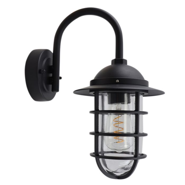 Luminaire extérieur noir classique, Havana, IP54