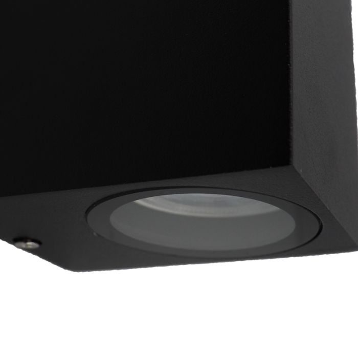 Luminaire extérieur noire moderne, Corella, IP44