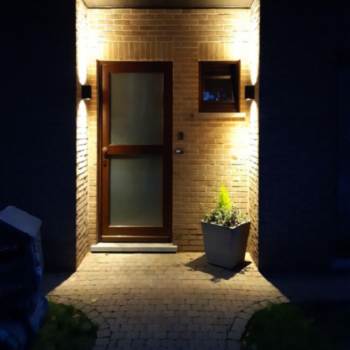 Luminaire extérieur noire moderne, Corella, IP44