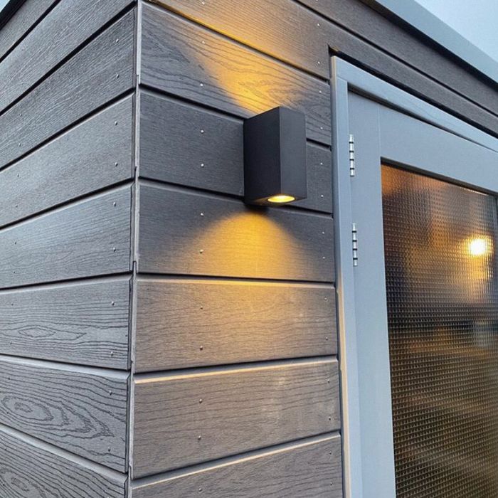 Luminaire extérieur anthracite moderne, Corella, IP44
