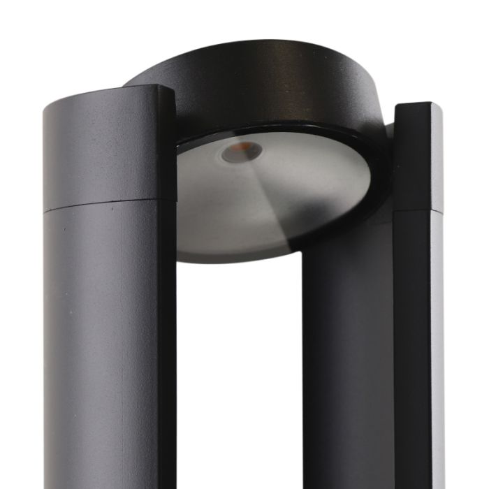 Luminaire extérieur noir moderne, Mason, 10W, 3000K LED, IP54