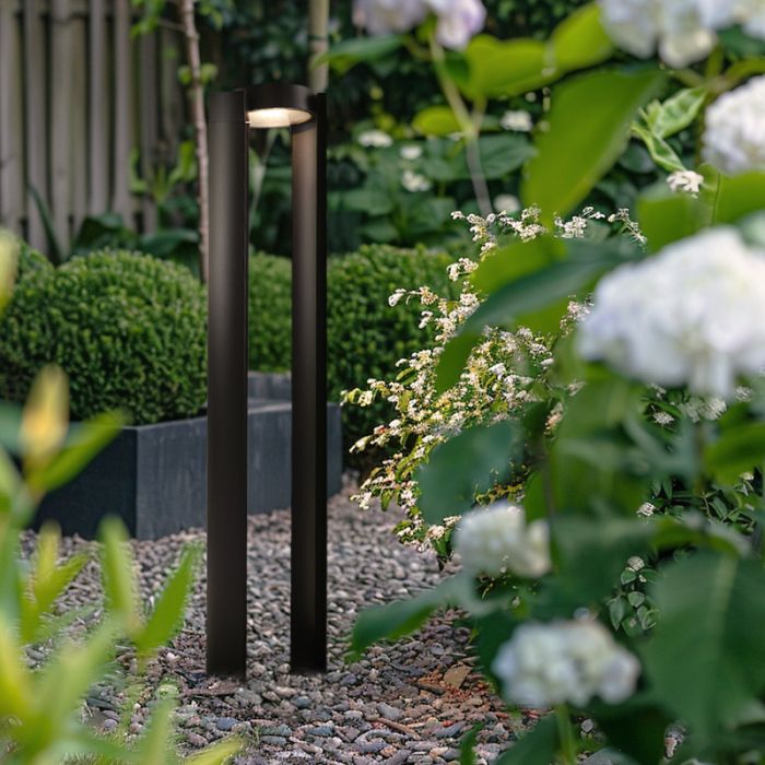 Luminaire extérieur noir moderne, Mason, 10W, 3000K LED, IP54