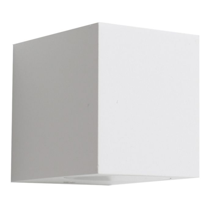 Luminaire extérieur blanc en aluminium, Corella, IP44