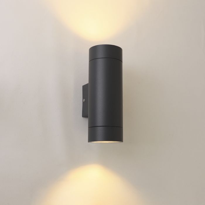 Luminaire extérieur anthracite moderne, Marcos, IP44
