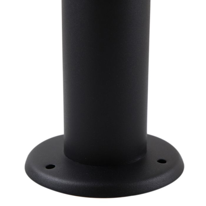 Luminaire extérieur noir en acier inoxydable, Felice, IP44