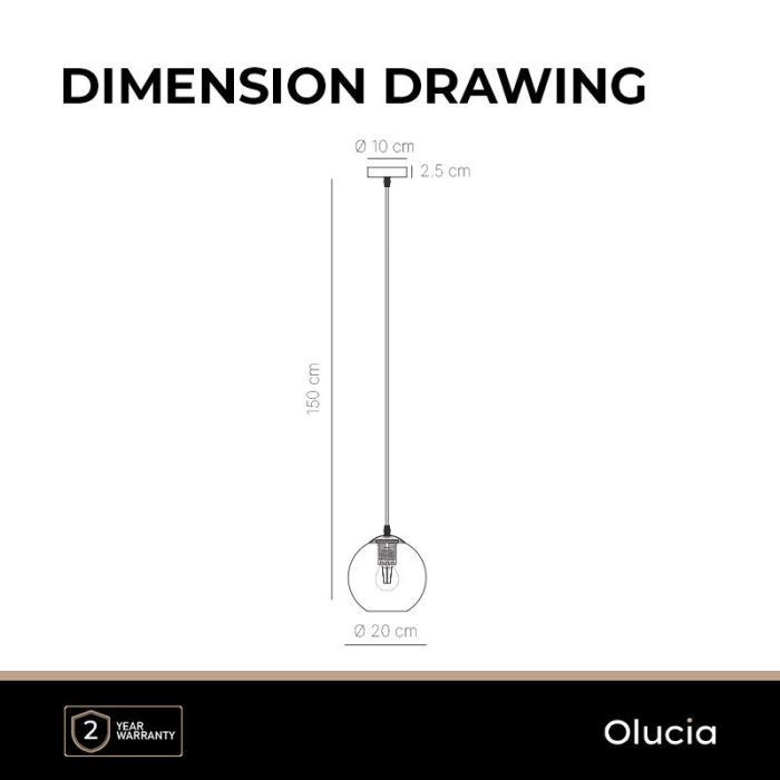 Suspension grise design, Giada