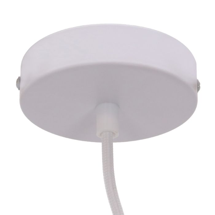 Suspension en papier rose, Rosalie