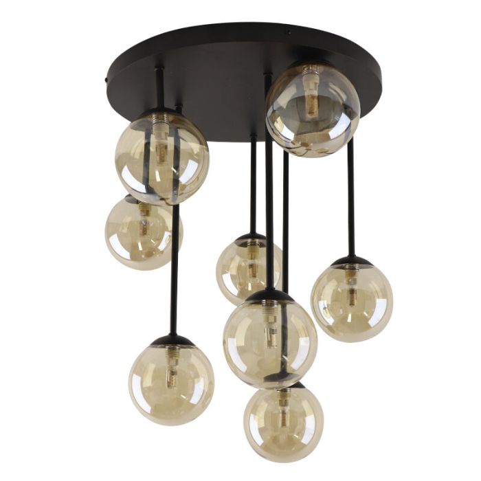 Plafonnier ambre design, Stacy