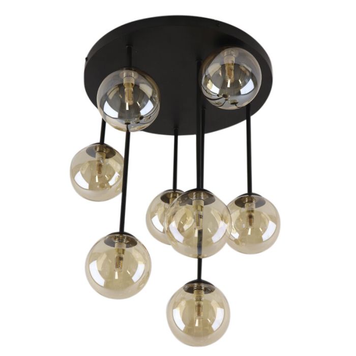 Plafonnier ambre design, Stacy