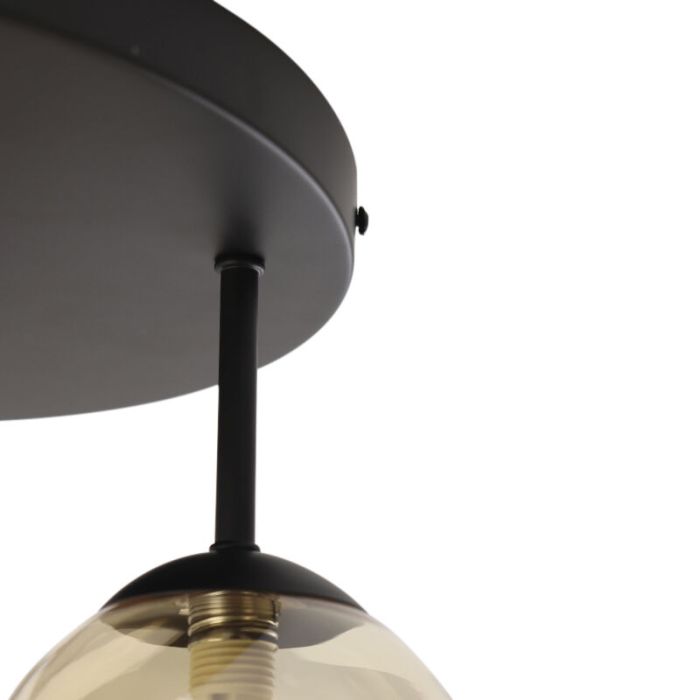 Plafonnier ambre design, Stacy