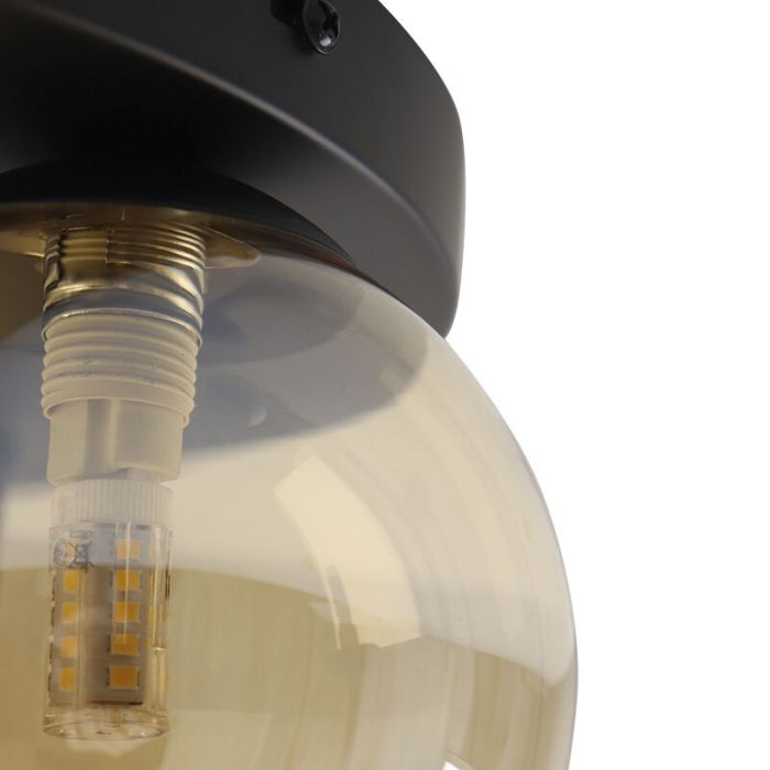 Plafonnier ambre design, Stacy
