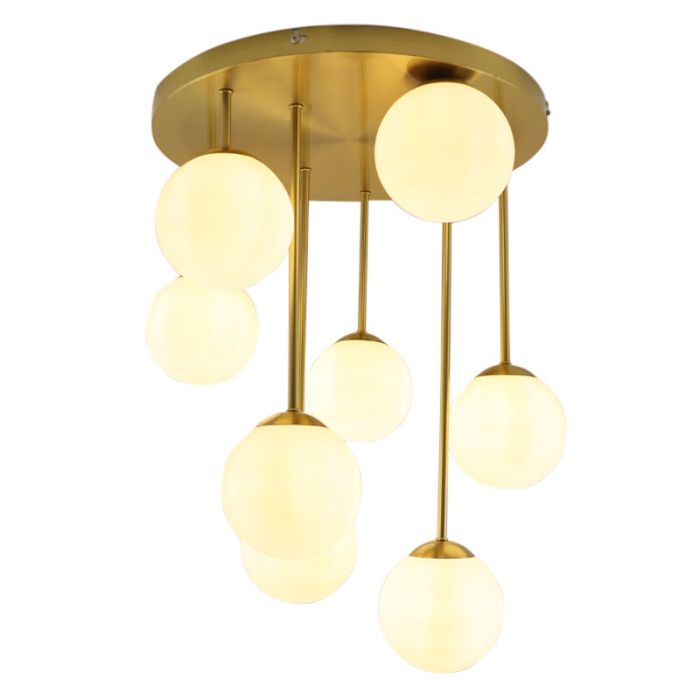Plafonnier laiton design, Stacy