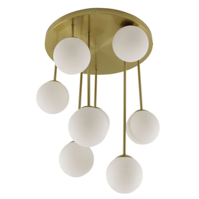 Plafonnier laiton design, Stacy