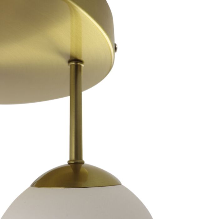 Plafonnier laiton design, Stacy