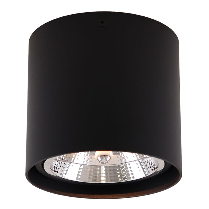 Spot en saillie noir moderne, Mario