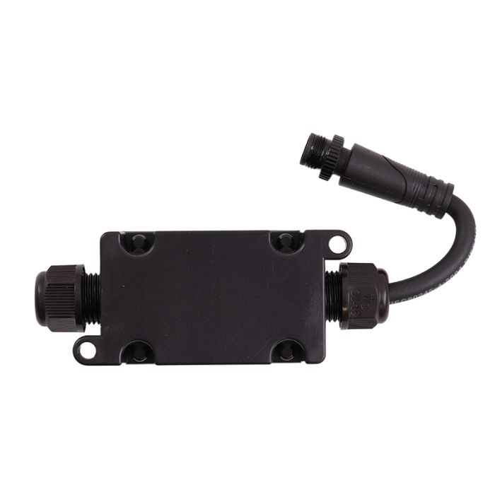 Câble Olucia Connect mâle 15 cm avec boîtier de connexion, IP68