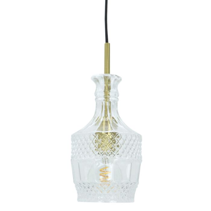 Suspension transparente design, Danny