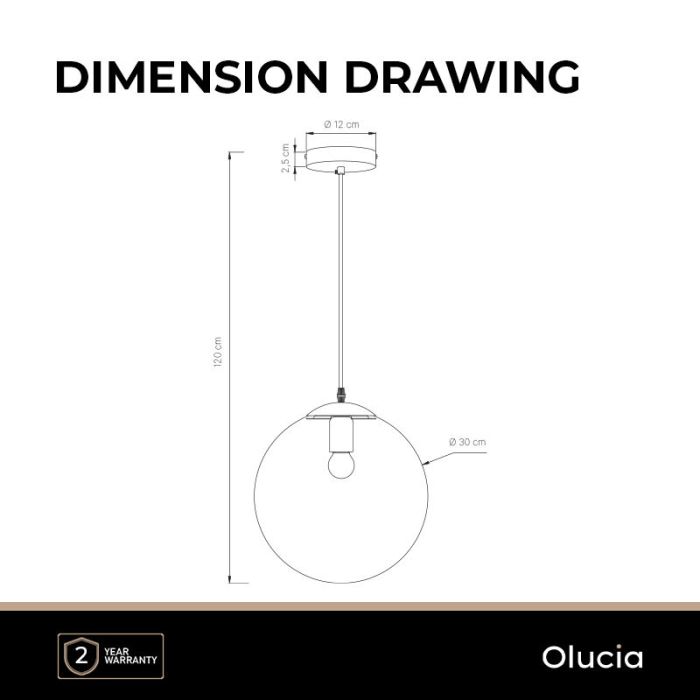 Suspension noire design, Dolf