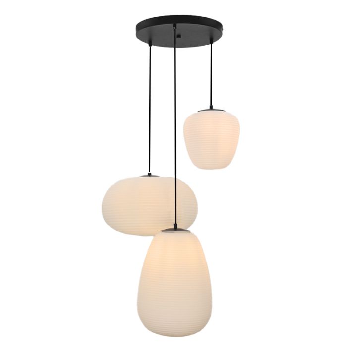 Suspension blanche moderne, Davide