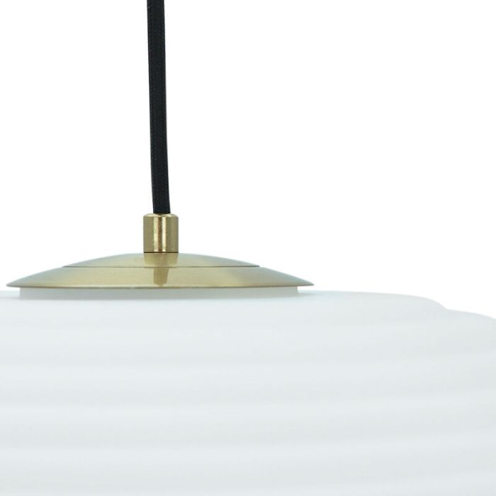 Suspension blanche moderne, Davide