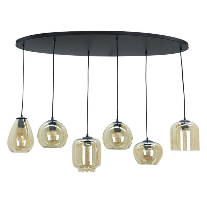 Suspension ambre moderne, Caia