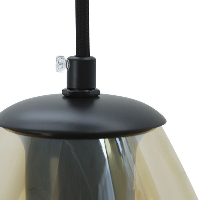 Suspension ambre moderne, Caia