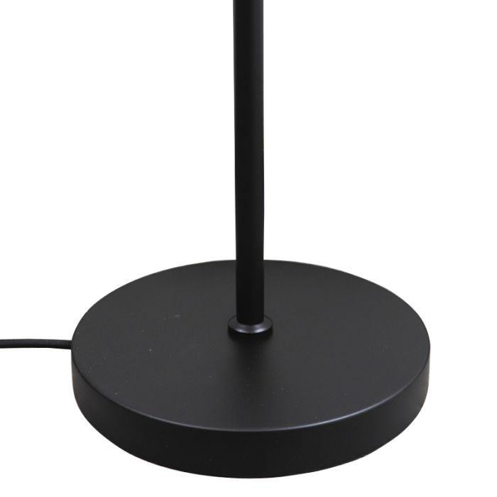 Lampadaire ambre moderne, Gaya, avec interrupteur