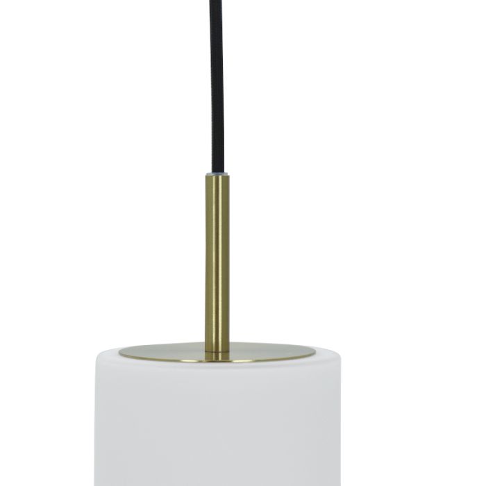 Suspension table à manger blanche moderne, Gaya