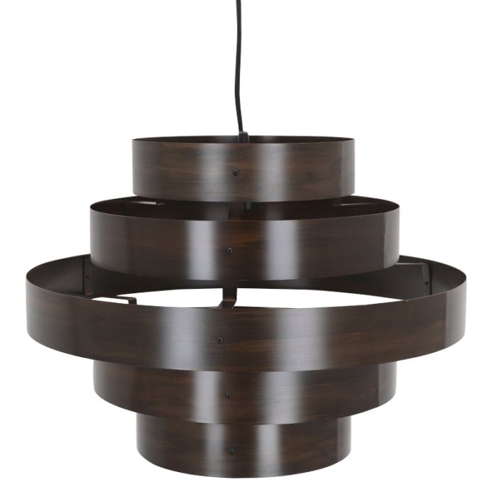 Suspension marronne rustique, Jana