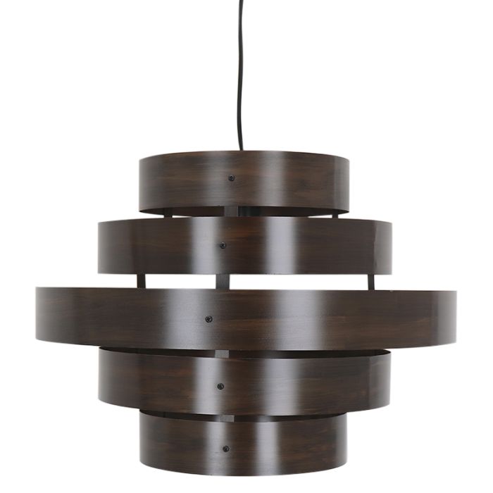 Suspension marronne rustique, Jana