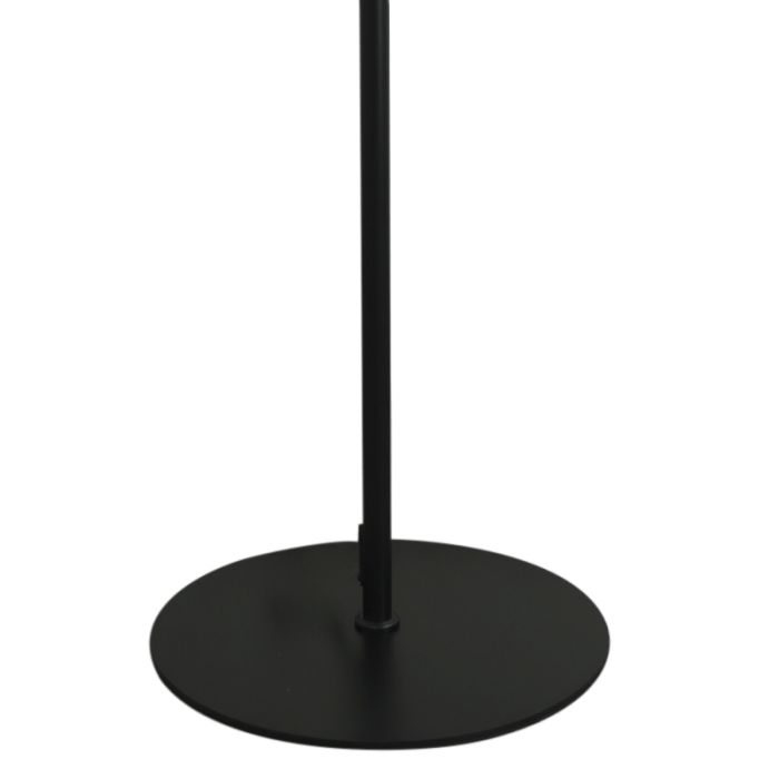 Lampadaire ambre design, Remo, avec interrupteur