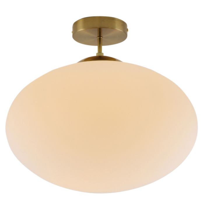 Plafonnier blanc design, Kimi
