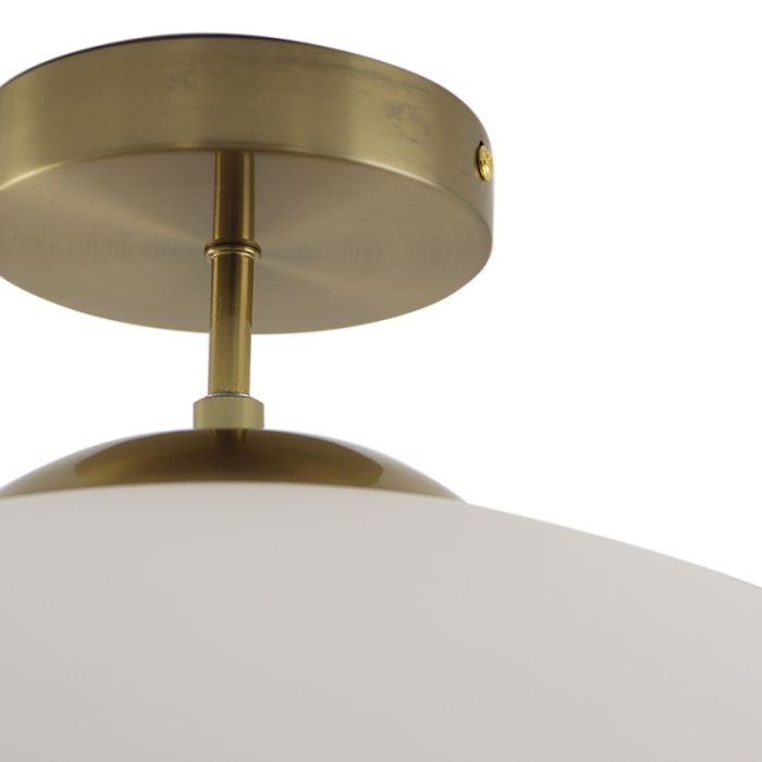 Plafonnier blanc design, Kimi