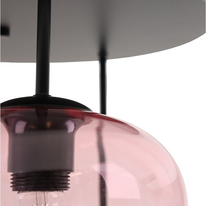 Plafonnier rose moderne, Caia