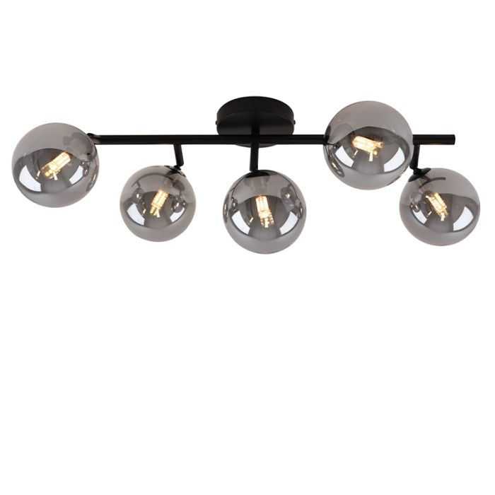 Plafonnier gris design, Remo